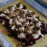 Beetroot and Feta Tart