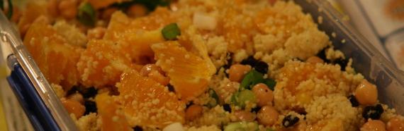 Couscous, Orange & Chickpea Salad