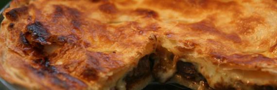 Chilli Beef And Cheese Meat Pie 