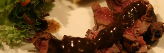 Eye Fillet with Red Wine Marinade