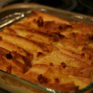 Creme Fraiche Bread and Butter Pudding