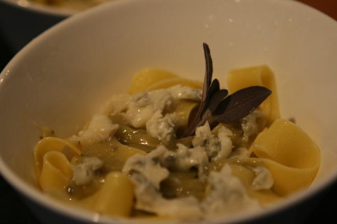 Pasta with Gorgonzola