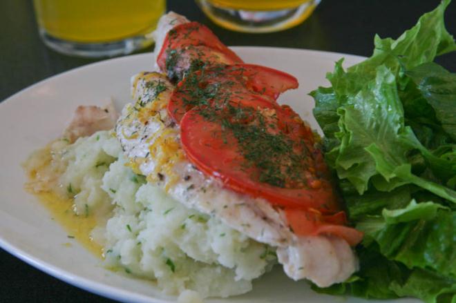 Mediterranean Baked Fish