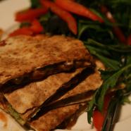 Bean & Avocado Quesadillas