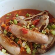 Sausage and Lentils