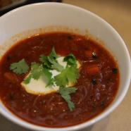 Tomato Soup with Vermicelli & Ras El Hanout