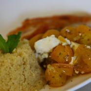 Roasted cherry tomato tagine